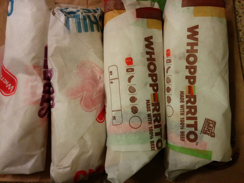 Illustration for article titled SnackTAYku: The BK Whopperito Is the More Convenient and Less Messy Way to Eat a Whopper